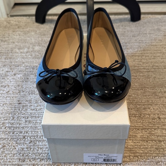 M. Gemi The Rosa Denim Flats - Picture 3 of 10